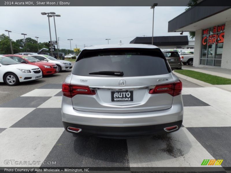 Silver Moon / Ebony 2014 Acura MDX