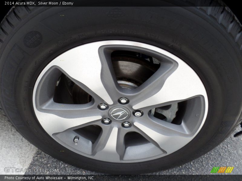 Silver Moon / Ebony 2014 Acura MDX