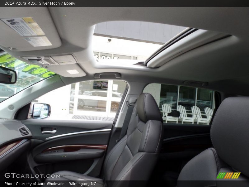 Silver Moon / Ebony 2014 Acura MDX
