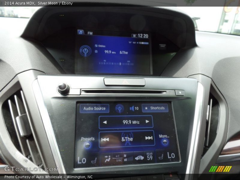 Silver Moon / Ebony 2014 Acura MDX