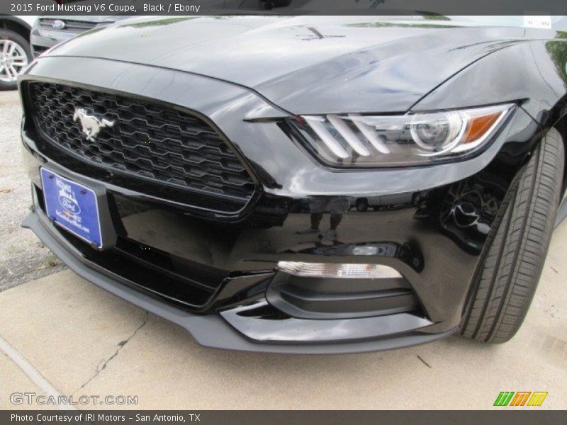 Black / Ebony 2015 Ford Mustang V6 Coupe
