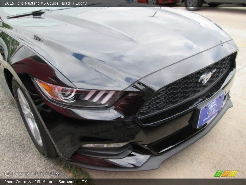 Black / Ebony 2015 Ford Mustang V6 Coupe