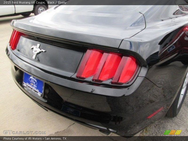 Black / Ebony 2015 Ford Mustang V6 Coupe