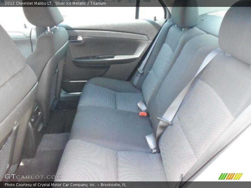 Silver Ice Metallic / Titanium 2012 Chevrolet Malibu LT