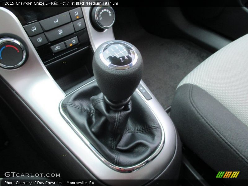  2015 Cruze L 6 Speed Manual Shifter