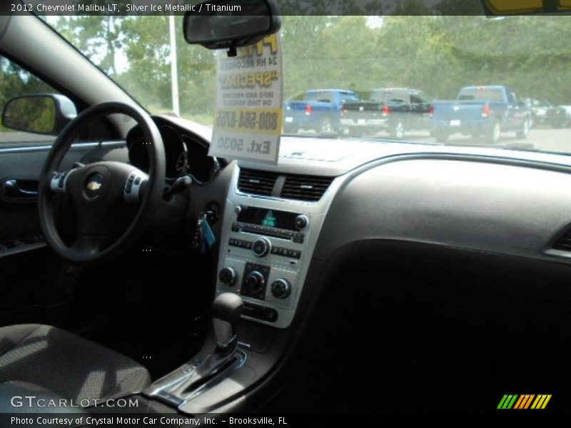 Silver Ice Metallic / Titanium 2012 Chevrolet Malibu LT