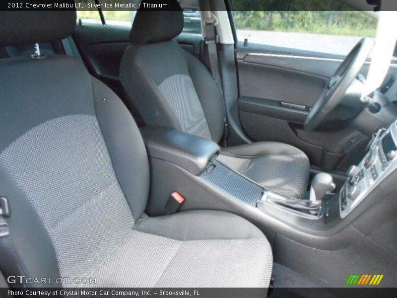 Silver Ice Metallic / Titanium 2012 Chevrolet Malibu LT
