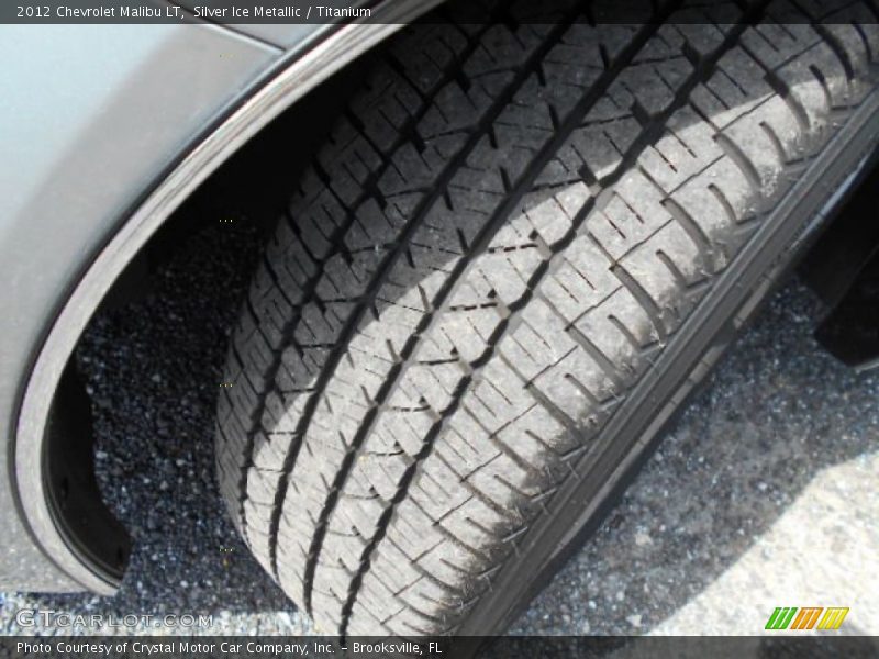 Silver Ice Metallic / Titanium 2012 Chevrolet Malibu LT