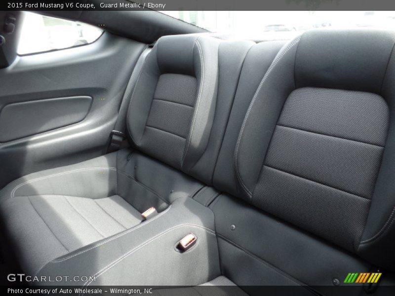 Guard Metallic / Ebony 2015 Ford Mustang V6 Coupe