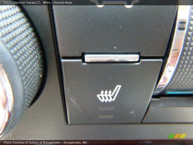 White / Neutral Beige 2007 Chevrolet Impala LT