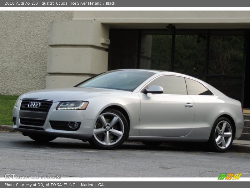 Front 3/4 View of 2010 A5 2.0T quattro Coupe