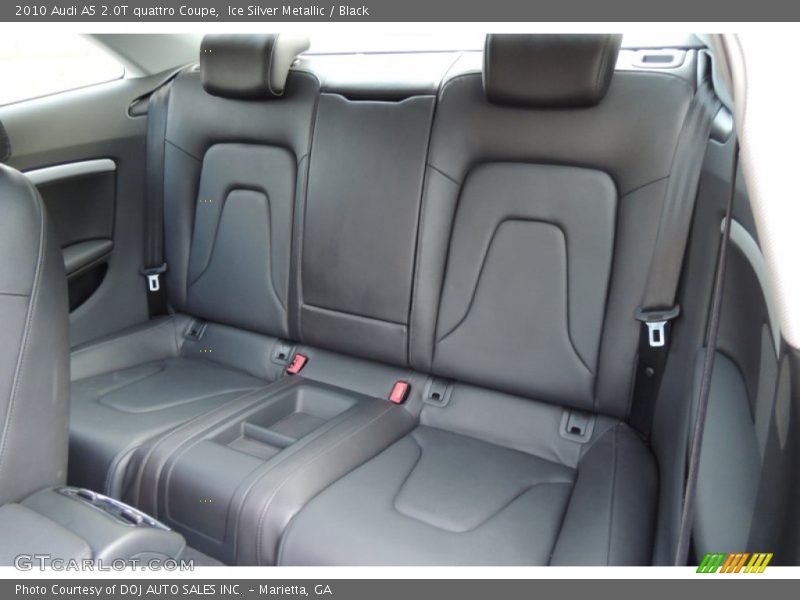 Ice Silver Metallic / Black 2010 Audi A5 2.0T quattro Coupe