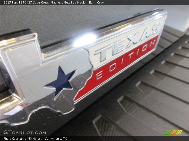 Magnetic Metallic / Medium Earth Gray 2015 Ford F150 XLT SuperCrew