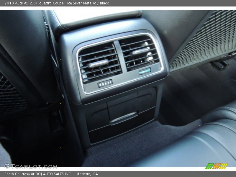 Ice Silver Metallic / Black 2010 Audi A5 2.0T quattro Coupe