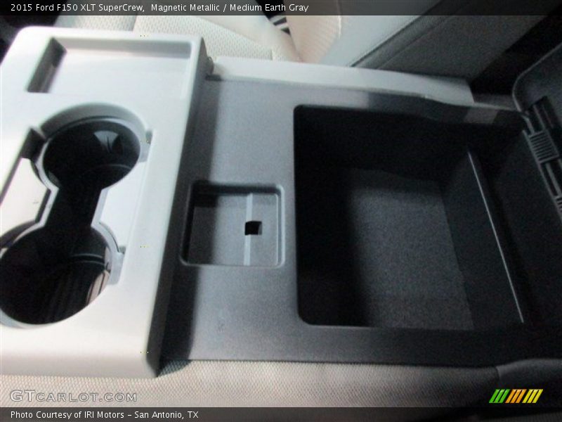 Magnetic Metallic / Medium Earth Gray 2015 Ford F150 XLT SuperCrew
