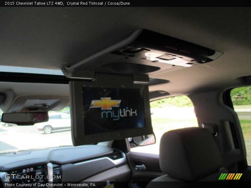 Crystal Red Tintcoat / Cocoa/Dune 2015 Chevrolet Tahoe LTZ 4WD