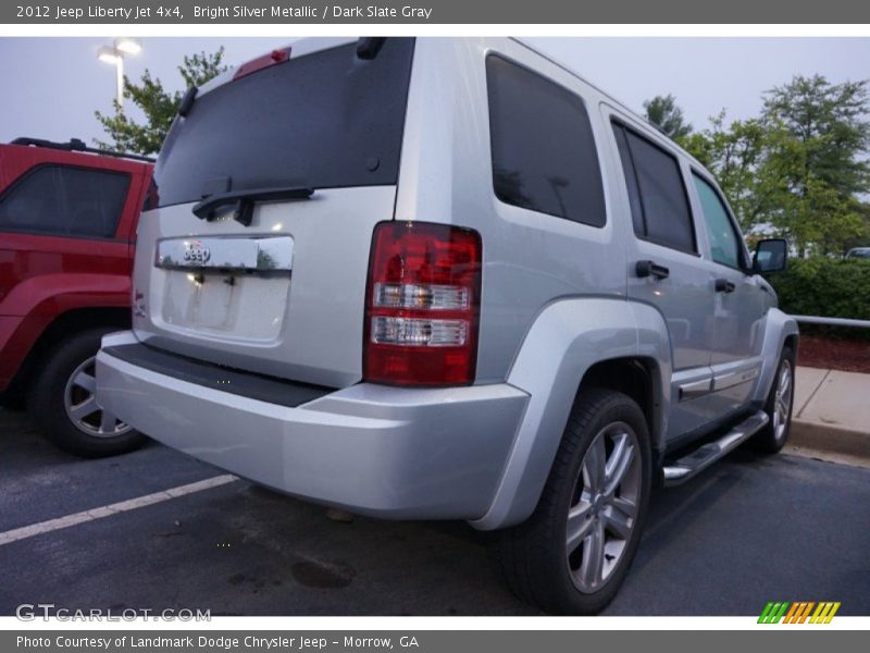 Bright Silver Metallic / Dark Slate Gray 2012 Jeep Liberty Jet 4x4
