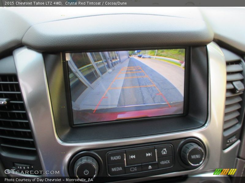 Crystal Red Tintcoat / Cocoa/Dune 2015 Chevrolet Tahoe LTZ 4WD