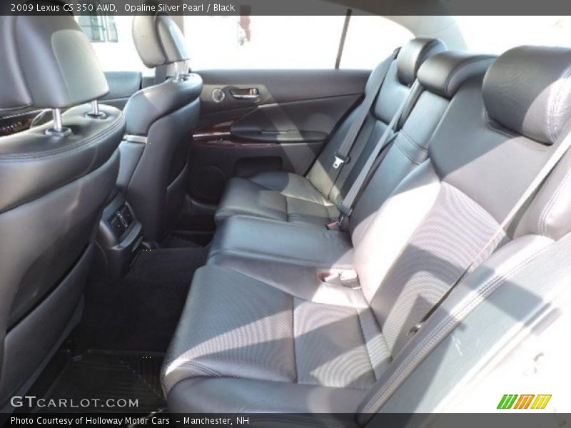 Opaline Silver Pearl / Black 2009 Lexus GS 350 AWD