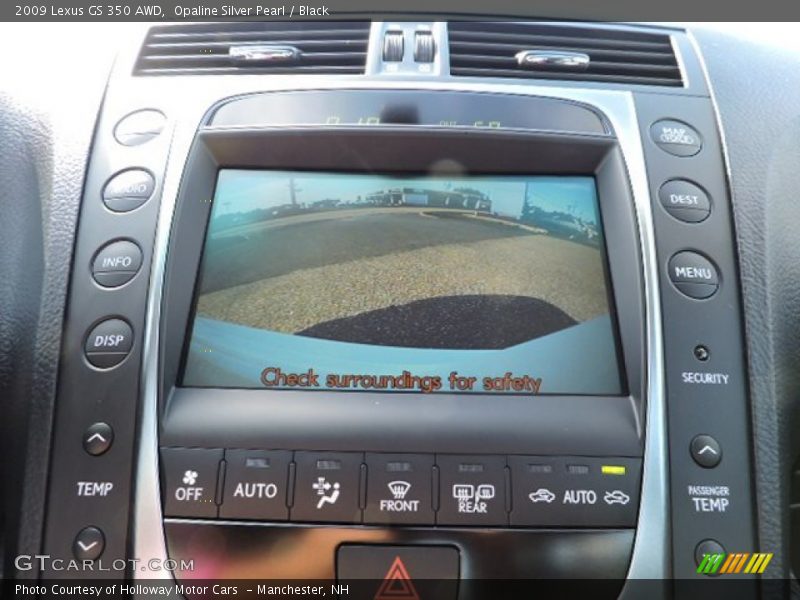 Opaline Silver Pearl / Black 2009 Lexus GS 350 AWD
