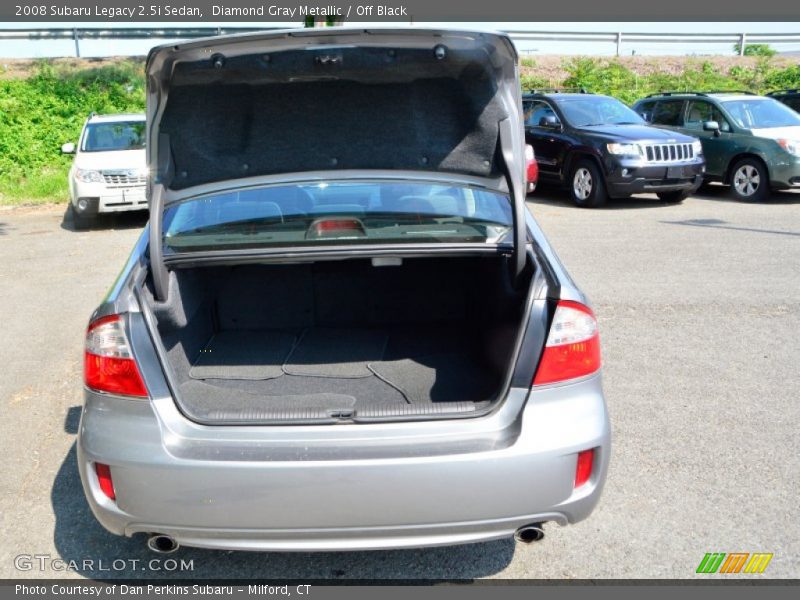 Diamond Gray Metallic / Off Black 2008 Subaru Legacy 2.5i Sedan