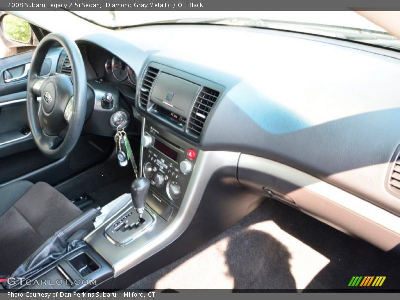 Diamond Gray Metallic / Off Black 2008 Subaru Legacy 2.5i Sedan