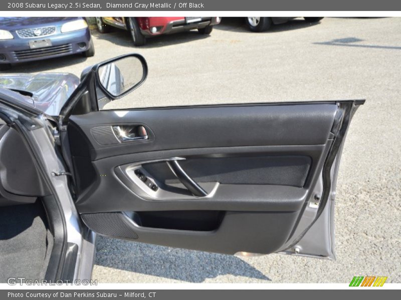 Diamond Gray Metallic / Off Black 2008 Subaru Legacy 2.5i Sedan