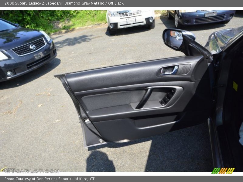 Diamond Gray Metallic / Off Black 2008 Subaru Legacy 2.5i Sedan