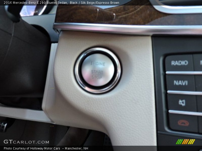 Black / Silk Beige/Espresso Brown 2016 Mercedes-Benz E 250 Bluetec Sedan