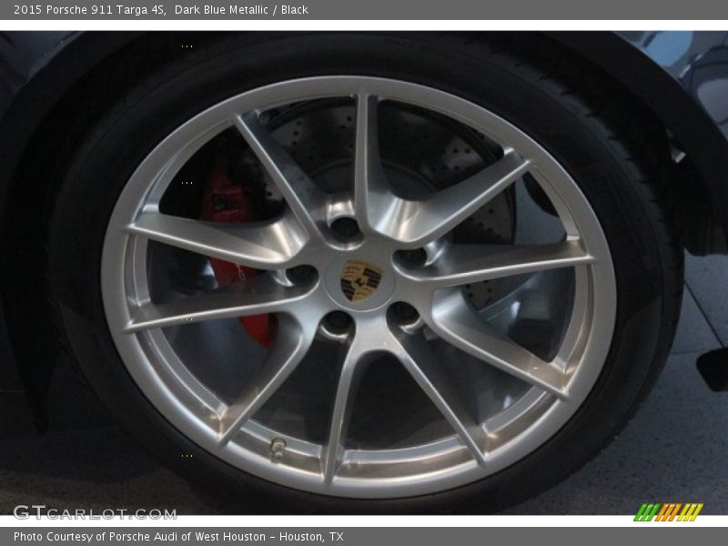 Dark Blue Metallic / Black 2015 Porsche 911 Targa 4S
