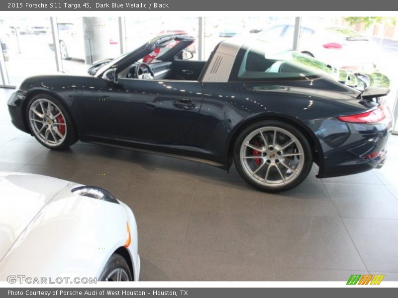 Dark Blue Metallic / Black 2015 Porsche 911 Targa 4S