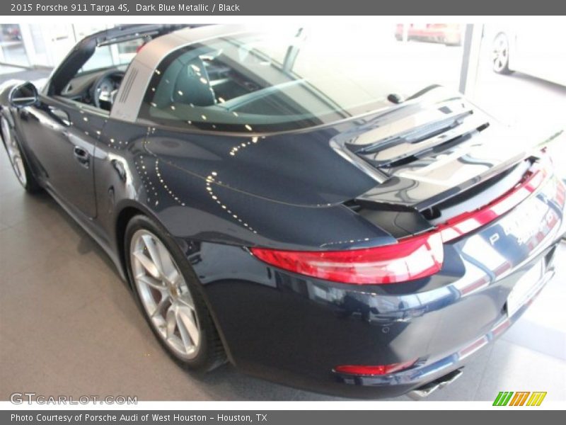 Dark Blue Metallic / Black 2015 Porsche 911 Targa 4S