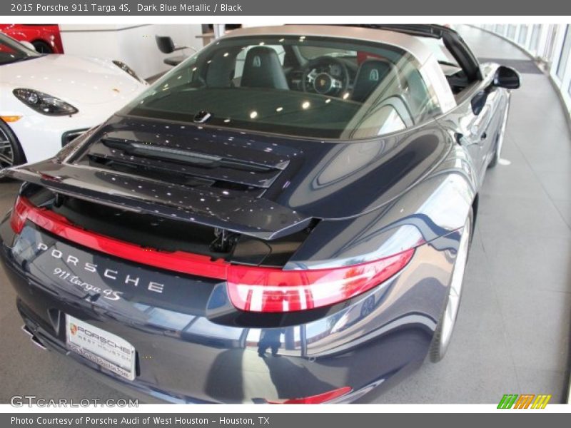 Dark Blue Metallic / Black 2015 Porsche 911 Targa 4S