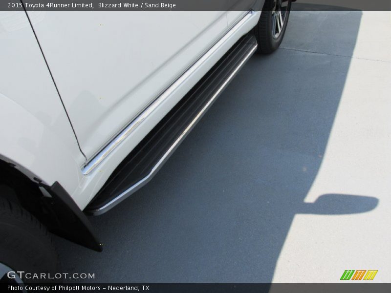 Blizzard White / Sand Beige 2015 Toyota 4Runner Limited