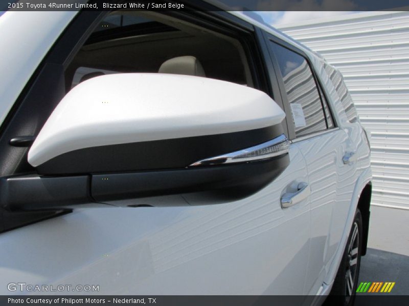Blizzard White / Sand Beige 2015 Toyota 4Runner Limited