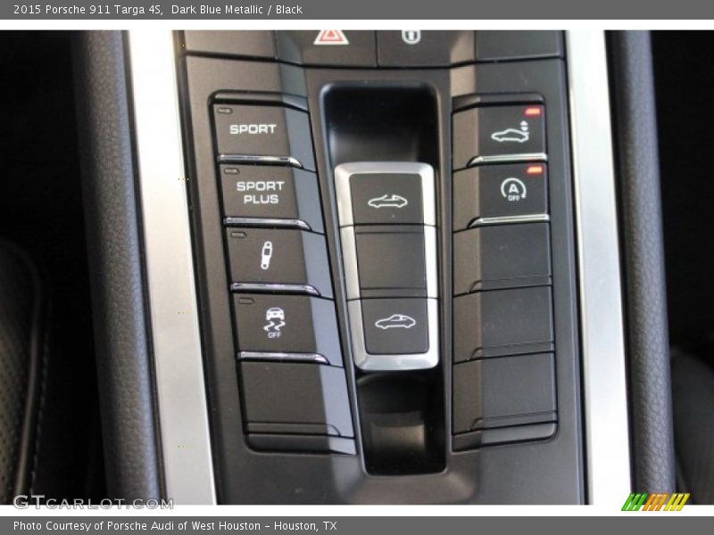 Dark Blue Metallic / Black 2015 Porsche 911 Targa 4S