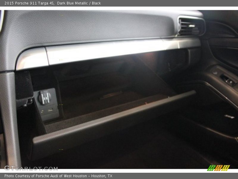 Dark Blue Metallic / Black 2015 Porsche 911 Targa 4S