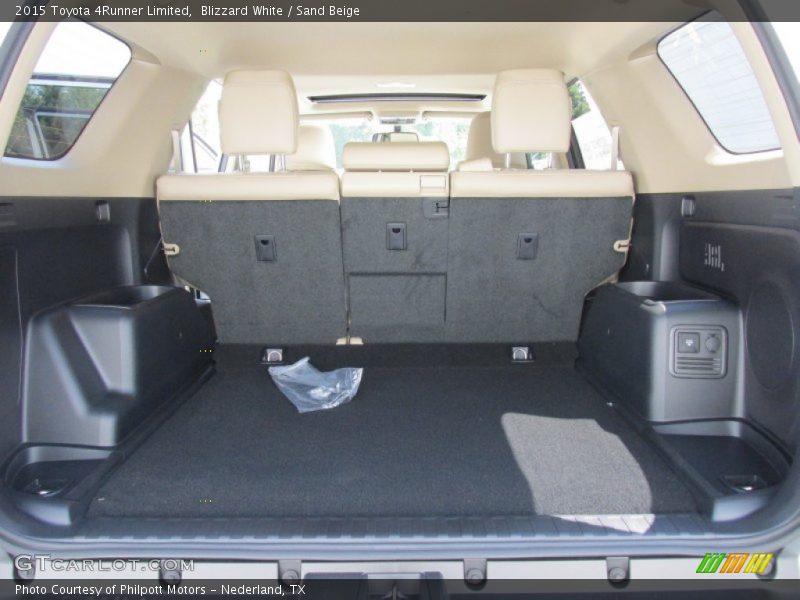 Blizzard White / Sand Beige 2015 Toyota 4Runner Limited