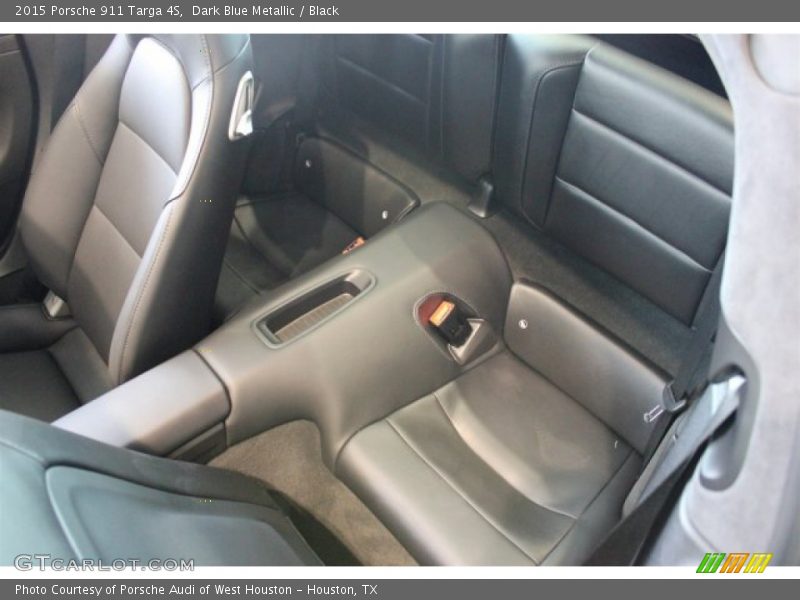 Rear Seat of 2015 911 Targa 4S