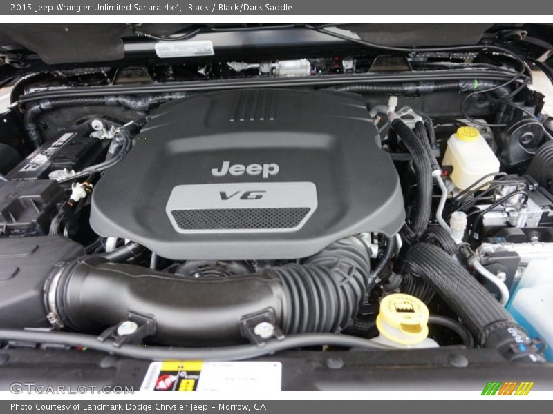 Black / Black/Dark Saddle 2015 Jeep Wrangler Unlimited Sahara 4x4