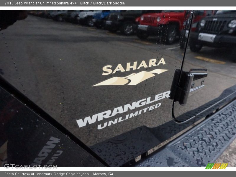 Black / Black/Dark Saddle 2015 Jeep Wrangler Unlimited Sahara 4x4