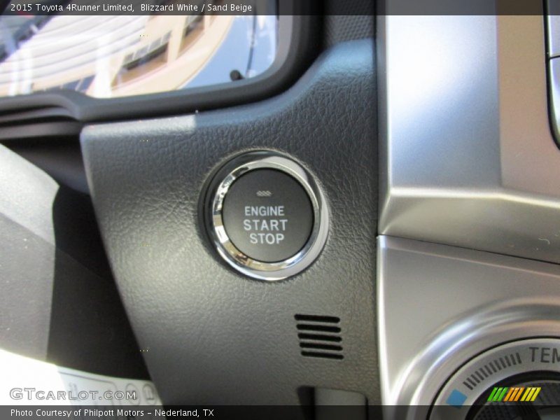 Blizzard White / Sand Beige 2015 Toyota 4Runner Limited