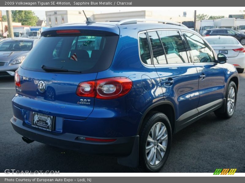 Sapphire Blue Metallic / Charcoal 2009 Volkswagen Tiguan SE 4Motion