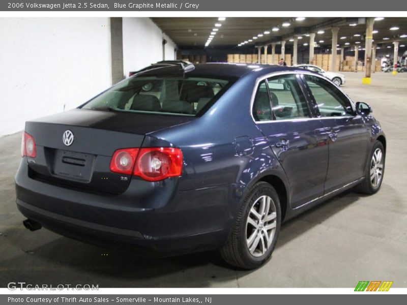 Blue Graphite Metallic / Grey 2006 Volkswagen Jetta 2.5 Sedan