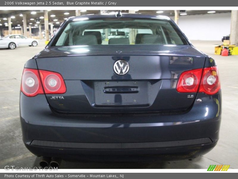 Blue Graphite Metallic / Grey 2006 Volkswagen Jetta 2.5 Sedan