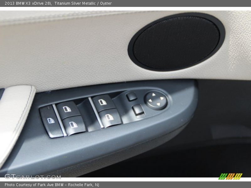 Titanium Silver Metallic / Oyster 2013 BMW X3 xDrive 28i