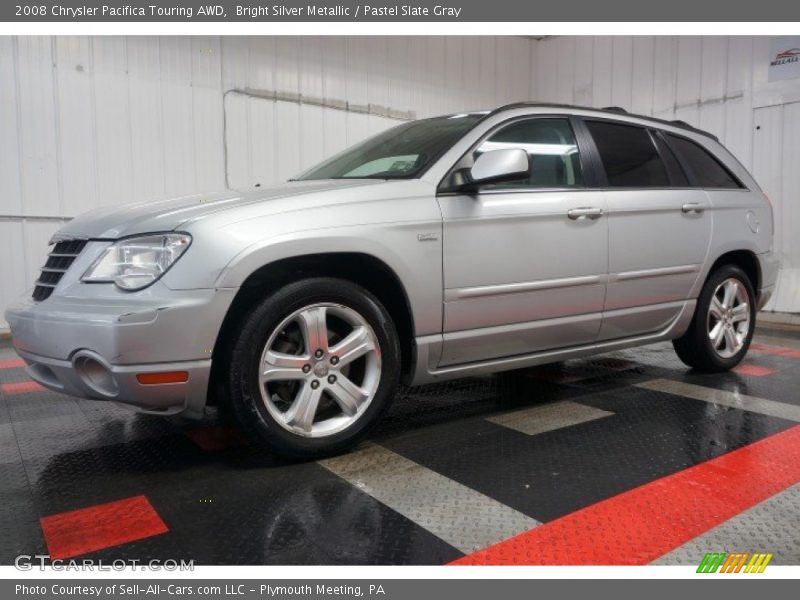 Bright Silver Metallic / Pastel Slate Gray 2008 Chrysler Pacifica Touring AWD