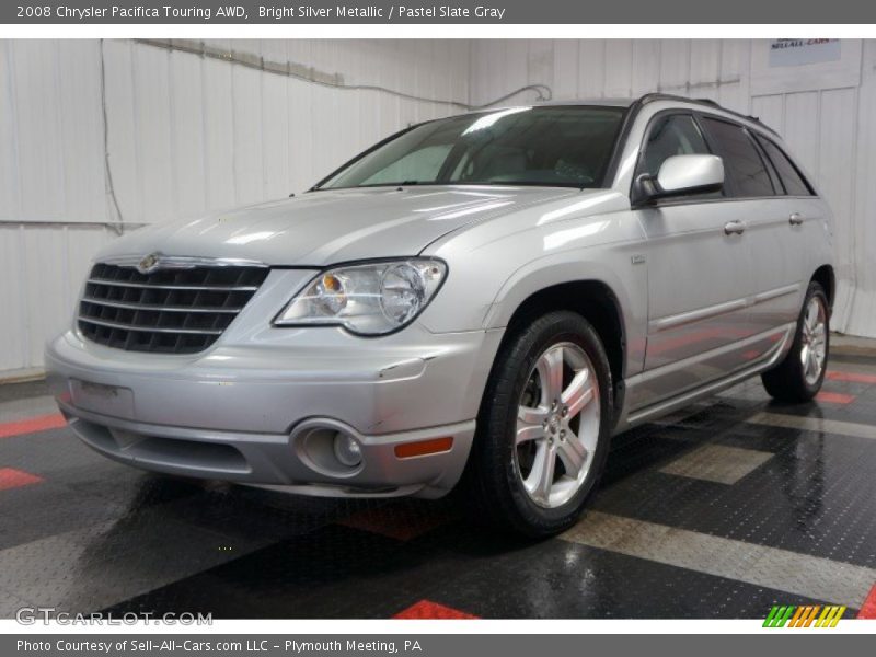 Bright Silver Metallic / Pastel Slate Gray 2008 Chrysler Pacifica Touring AWD