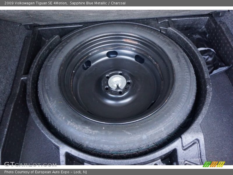 Sapphire Blue Metallic / Charcoal 2009 Volkswagen Tiguan SE 4Motion