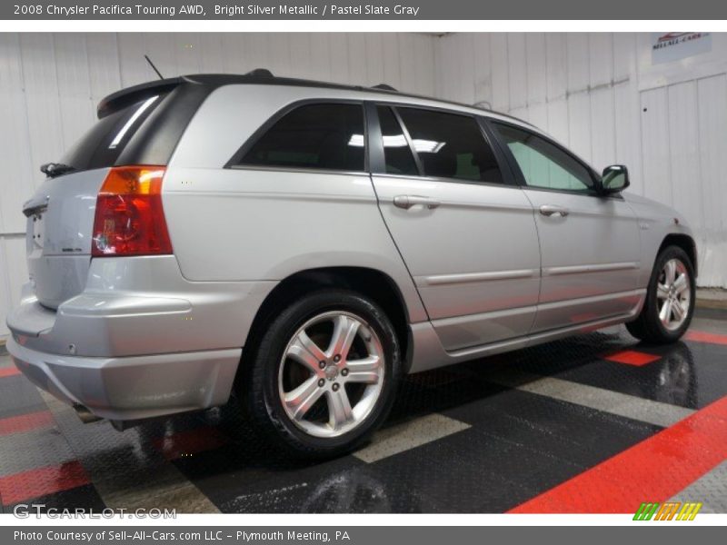 Bright Silver Metallic / Pastel Slate Gray 2008 Chrysler Pacifica Touring AWD